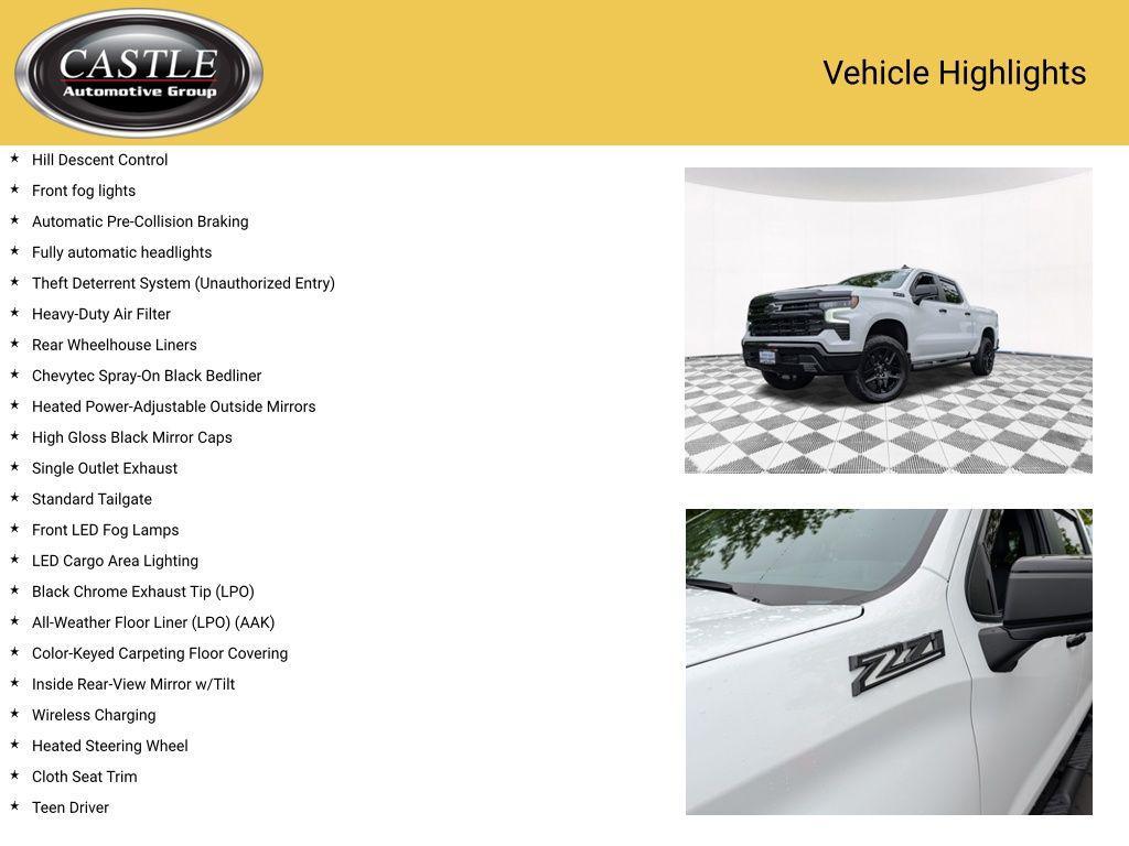 used 2025 Chevrolet Silverado 1500 car, priced at $57,081