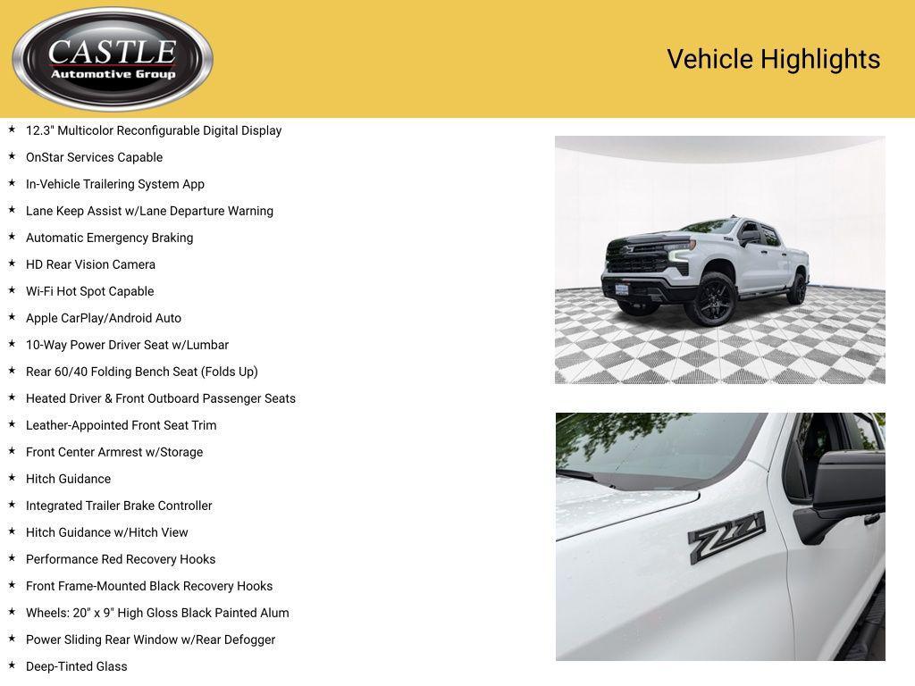 used 2025 Chevrolet Silverado 1500 car, priced at $57,081