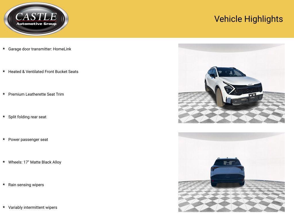 used 2023 Kia Sportage car, priced at $28,920