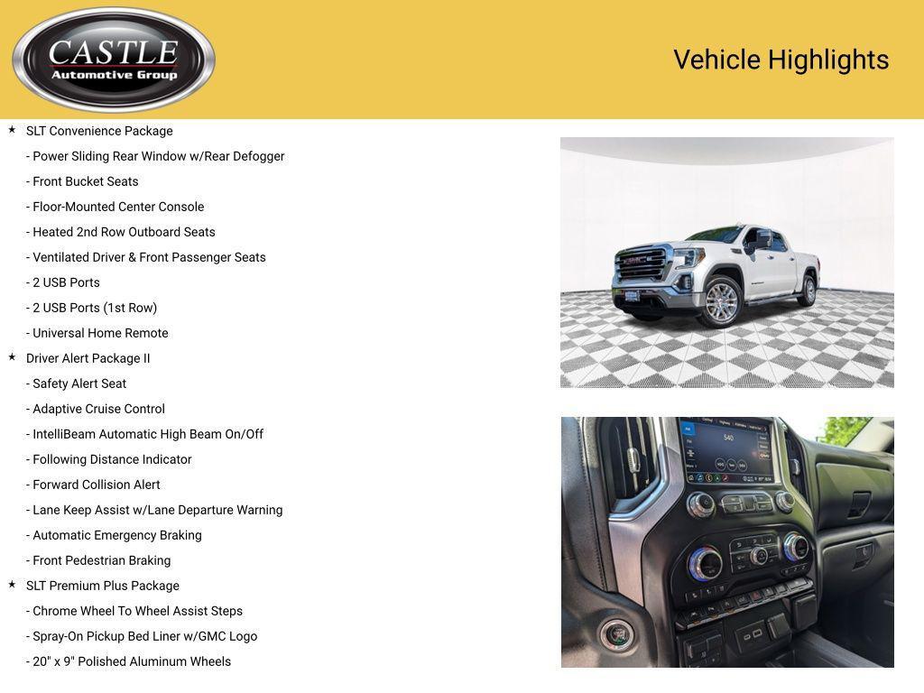 used 2021 GMC Sierra 1500 car, priced at $34,810