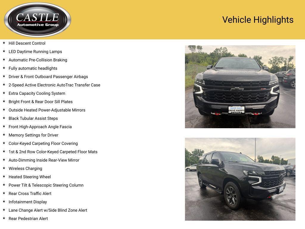 used 2023 Chevrolet Tahoe car, priced at $61,410