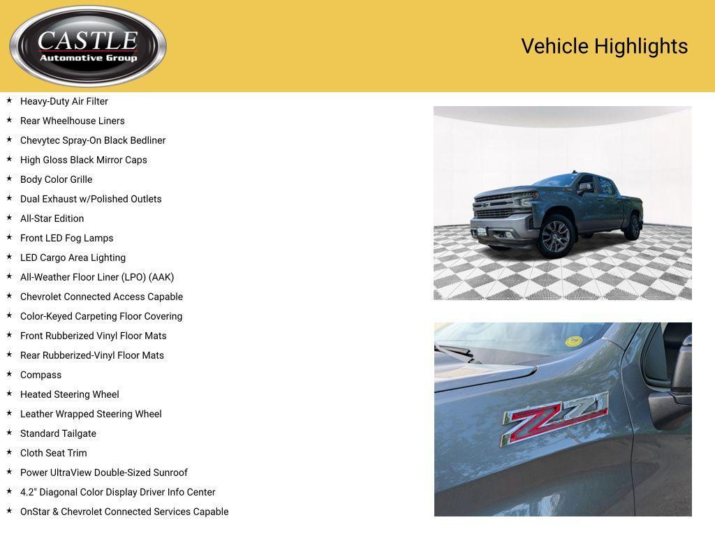 used 2021 Chevrolet Silverado 1500 car, priced at $33,410