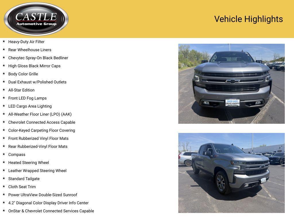 used 2021 Chevrolet Silverado 1500 car, priced at $33,697
