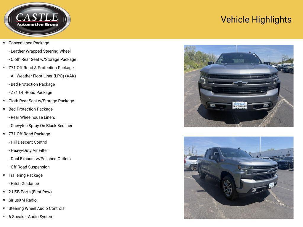 used 2021 Chevrolet Silverado 1500 car, priced at $33,697