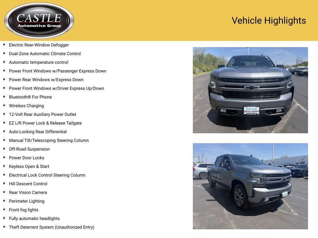 used 2021 Chevrolet Silverado 1500 car, priced at $33,697