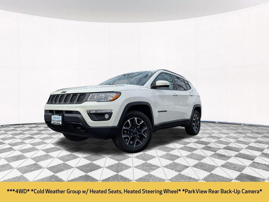 used 2019 Jeep Compass car, priced at $11,105