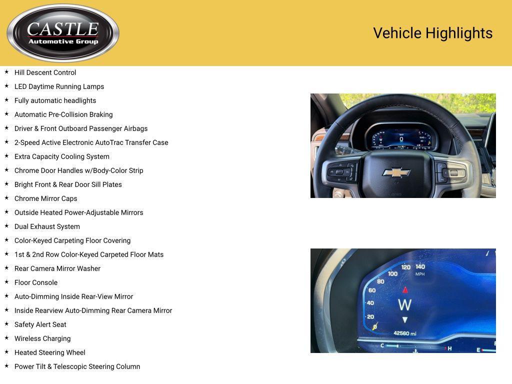 used 2023 Chevrolet Suburban car, priced at $58,910