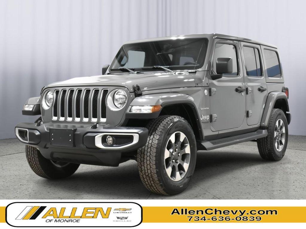used 2021 Jeep Wrangler Unlimited car, priced at $33,700