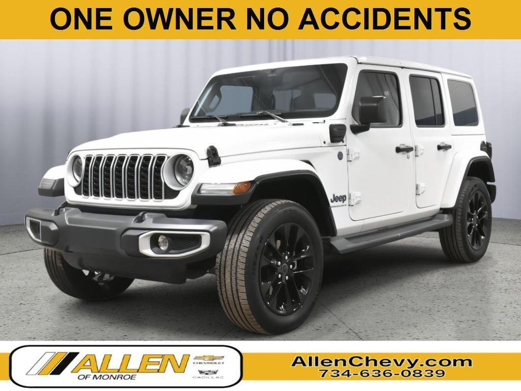 used 2025 Jeep Wrangler 4xe car, priced at $34,250