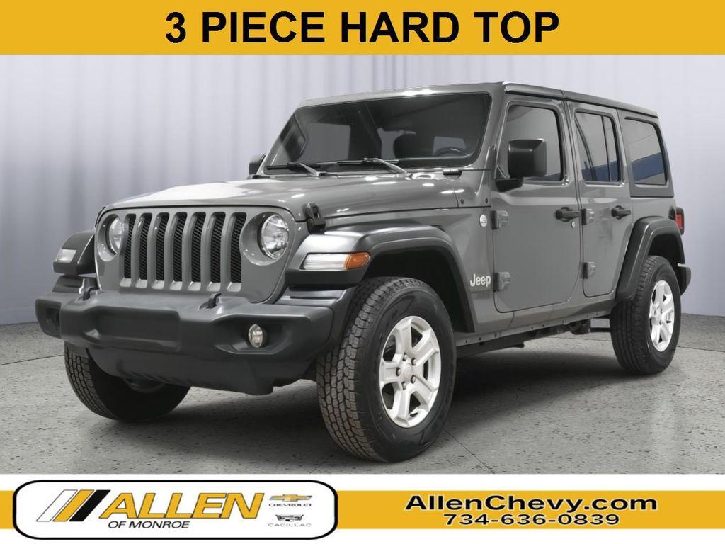 used 2021 Jeep Wrangler Unlimited car, priced at $23,200