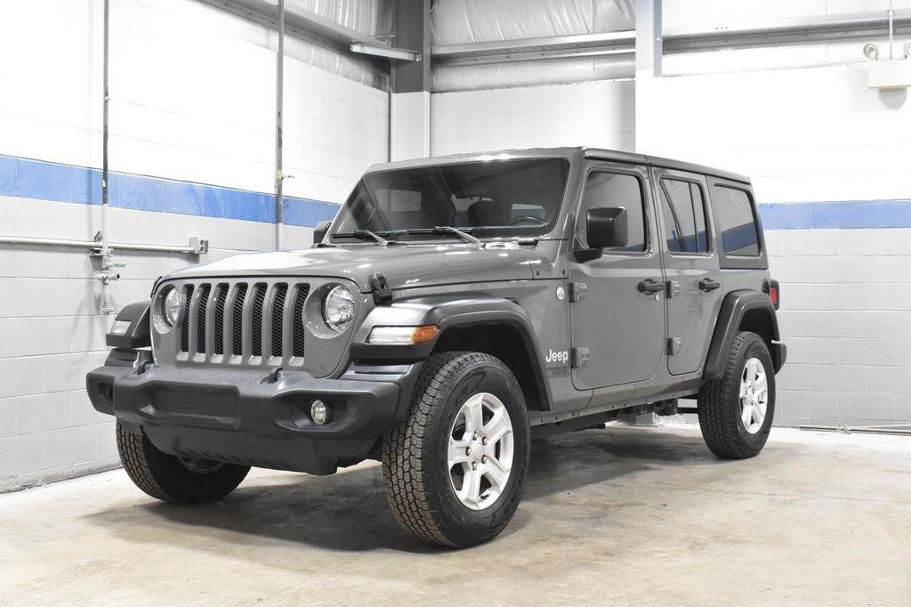 used 2021 Jeep Wrangler Unlimited car, priced at $23,200