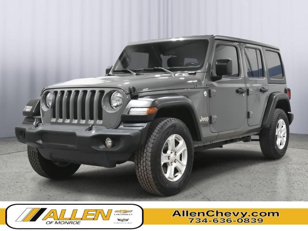 used 2021 Jeep Wrangler Unlimited car, priced at $25,990