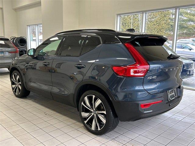 used 2022 Volvo XC40 Recharge Pure Electric car, priced at $28,300