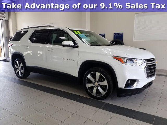 used 2020 Chevrolet Traverse car, priced at $16,894