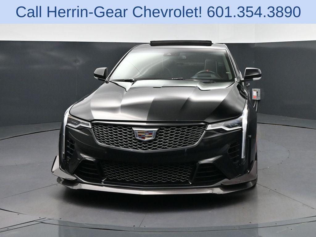 used 2022 Cadillac CT4-V car, priced at $55,000