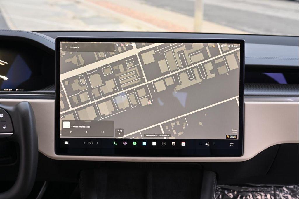 used 2022 Tesla Model S car, priced at $51,850