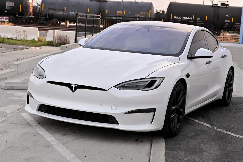 used 2022 Tesla Model S car, priced at $51,850