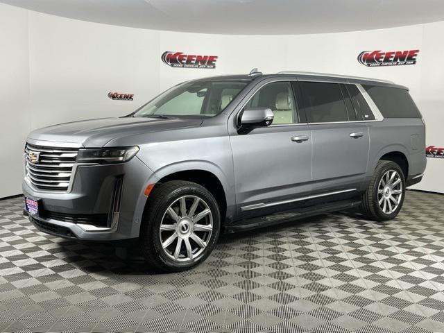used 2021 Cadillac Escalade ESV car, priced at $57,304