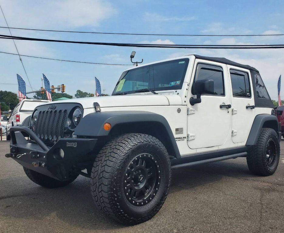 used 2015 Jeep Wrangler Unlimited car, priced at $15,288