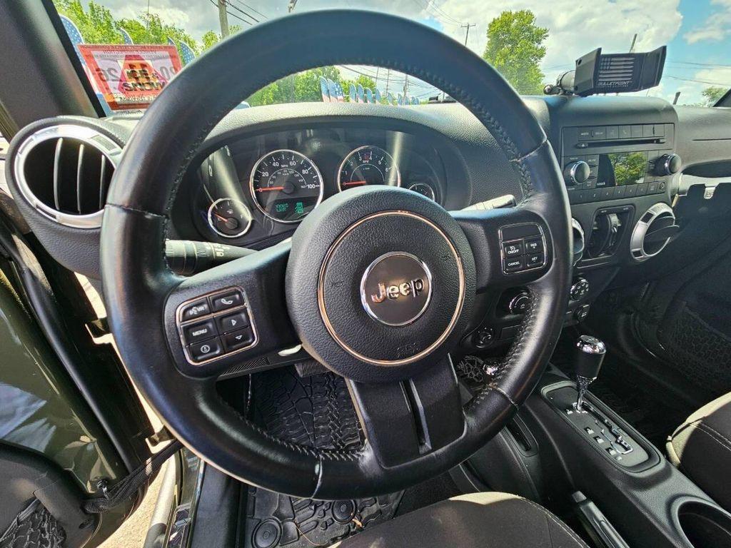 used 2015 Jeep Wrangler Unlimited car, priced at $19,688