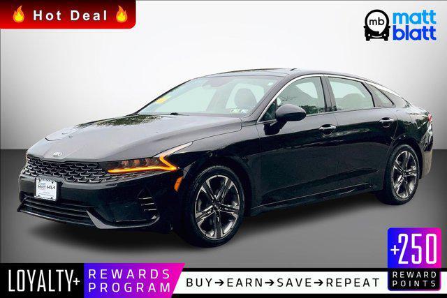 used 2021 Kia K5 car, priced at $16,070
