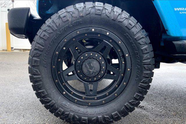 used 2017 Jeep Wrangler Unlimited car, priced at $19,494