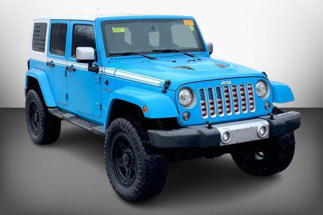 used 2017 Jeep Wrangler Unlimited car, priced at $19,494