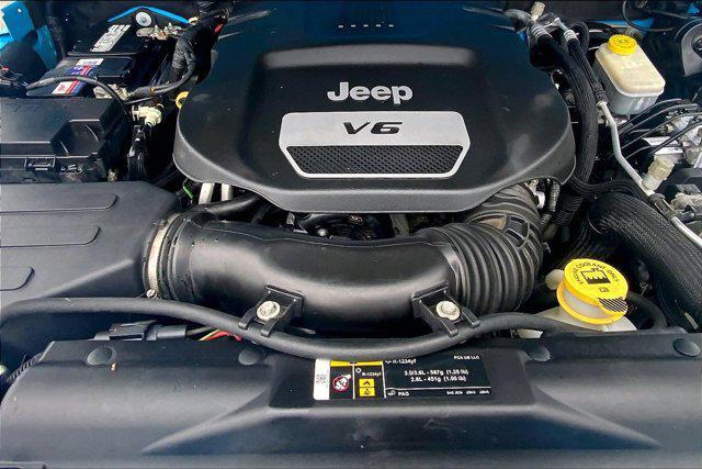 used 2017 Jeep Wrangler Unlimited car, priced at $19,494