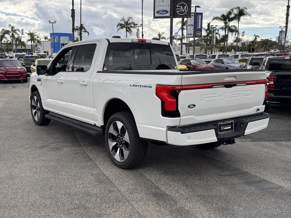 new 2025 Ford F-150 Lightning car, priced at $88,860