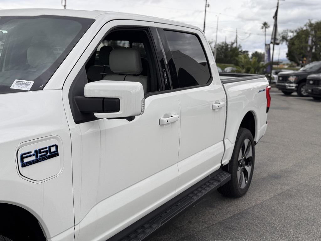 new 2025 Ford F-150 Lightning car, priced at $88,860