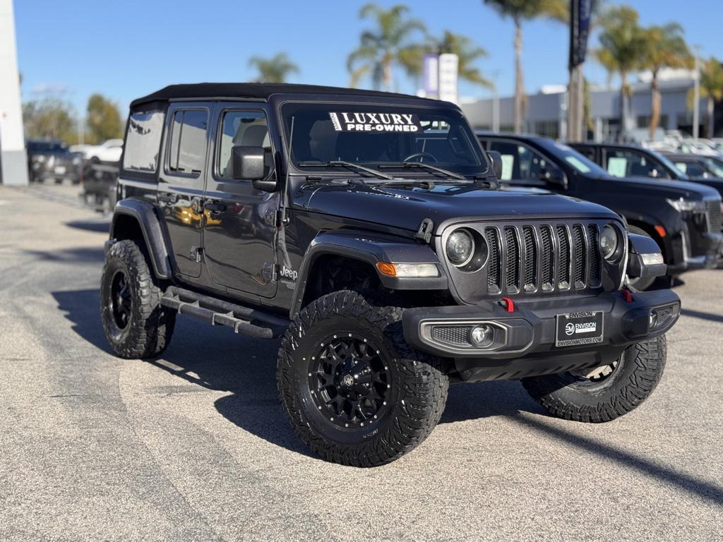 used 2018 Jeep Wrangler Unlimited car, priced at $19,991