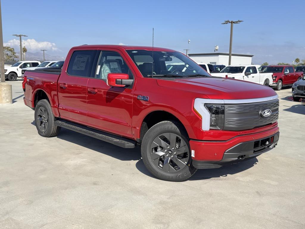 new 2025 Ford F-150 Lightning car, priced at $75,605