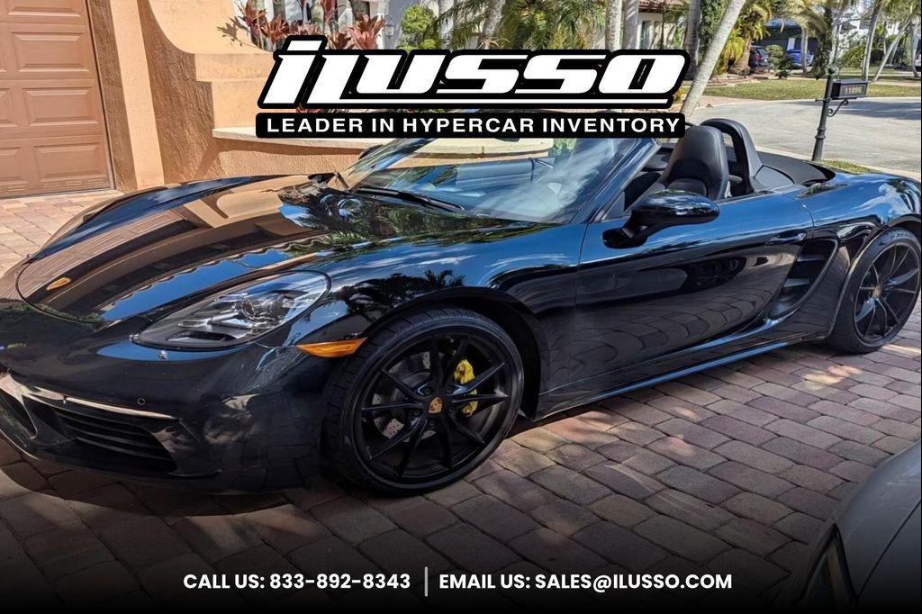 used 2022 Porsche 718 Boxster car, priced at $83,900