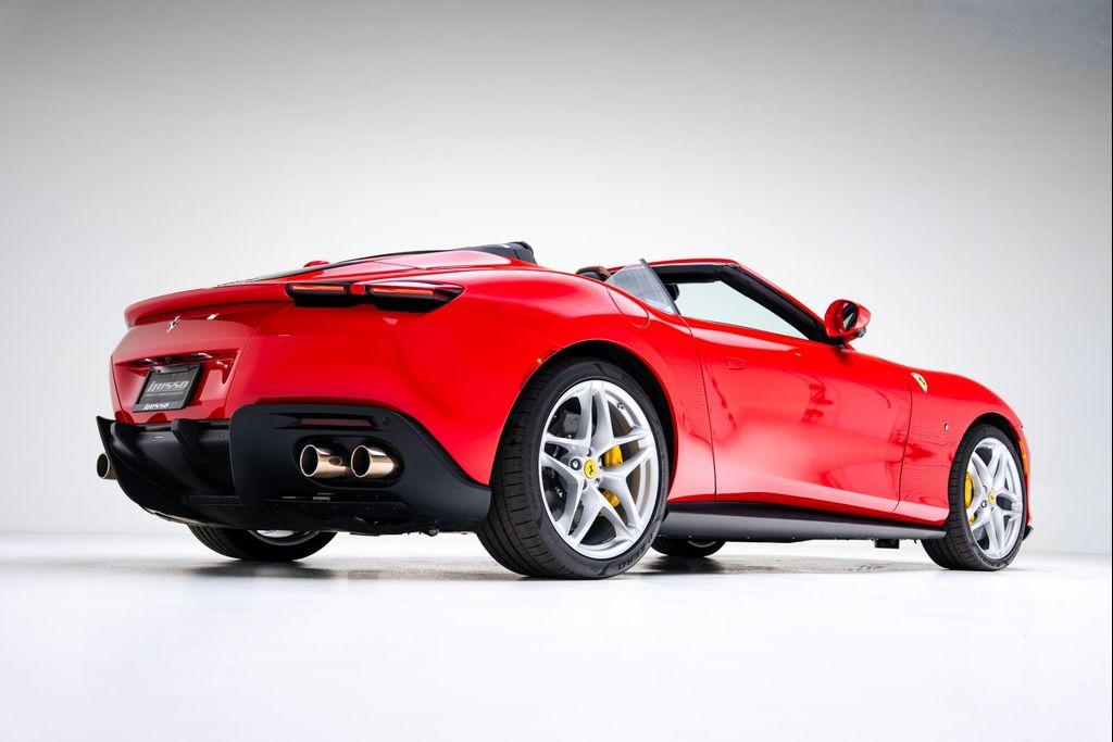 used 2025 Ferrari Roma Spider car, priced at $309,000