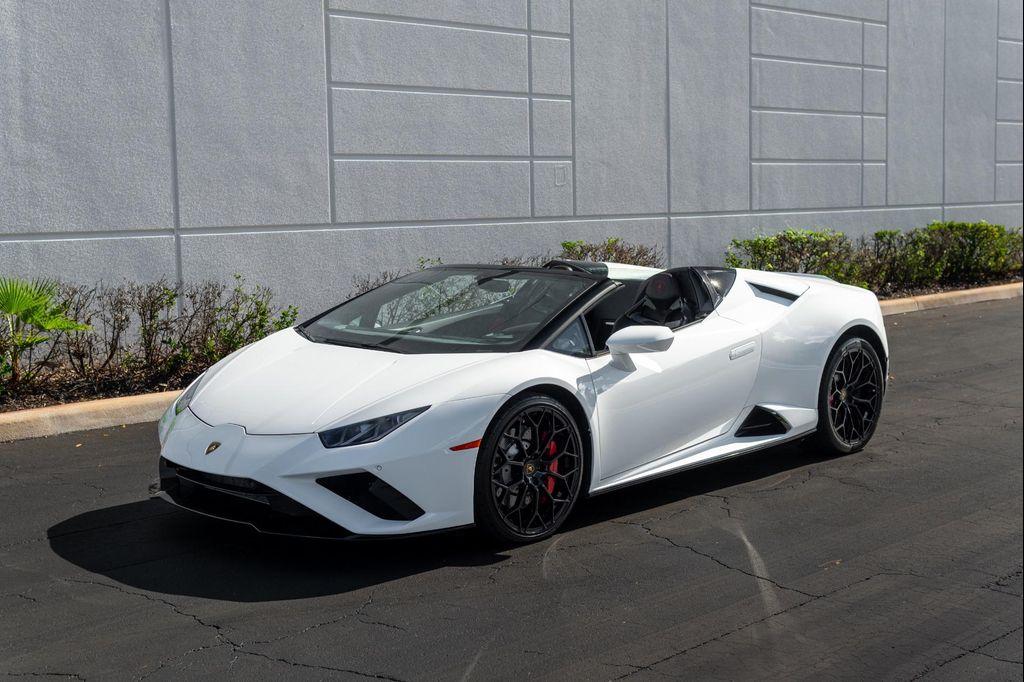 used 2021 Lamborghini Huracan EVO car, priced at $259,900