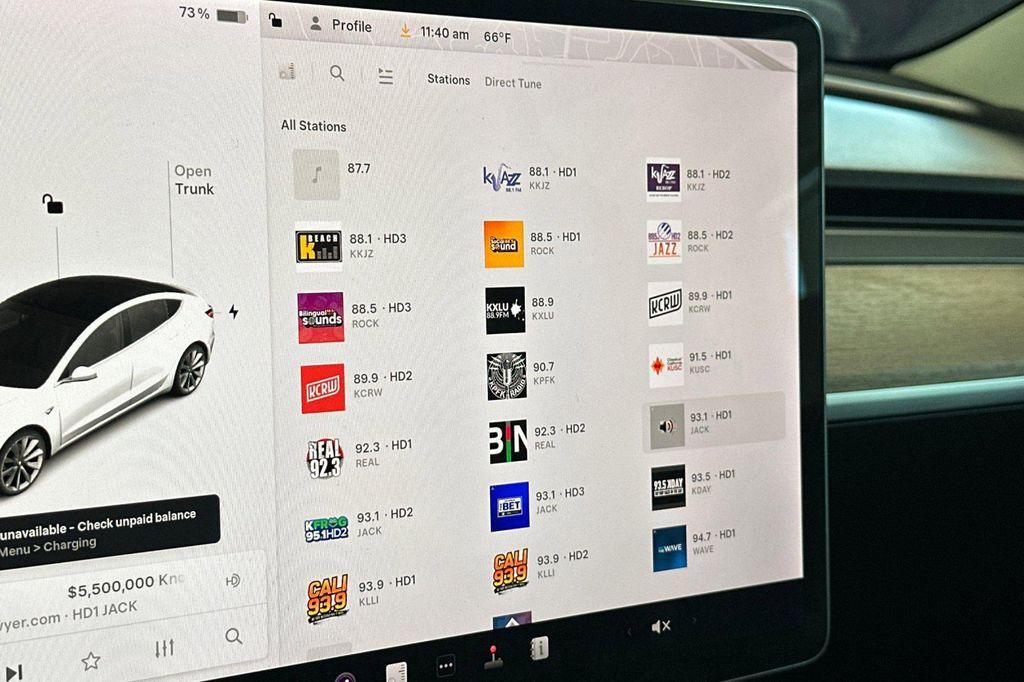 used 2018 Tesla Model 3 car, priced at $19,995