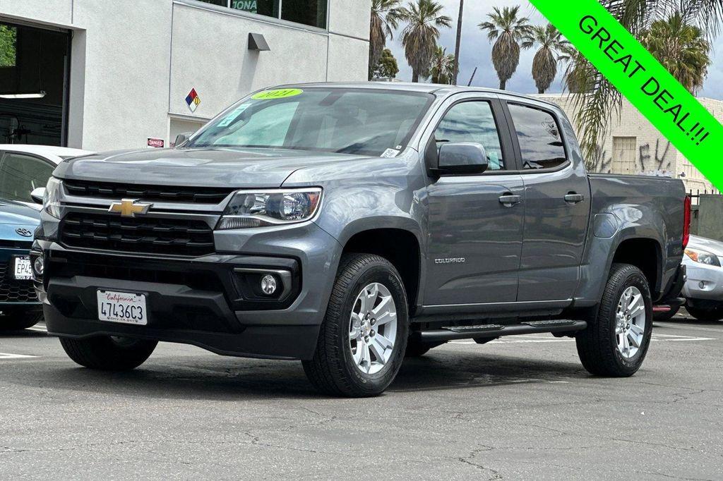 used 2021 Chevrolet Colorado car, priced at $20,547