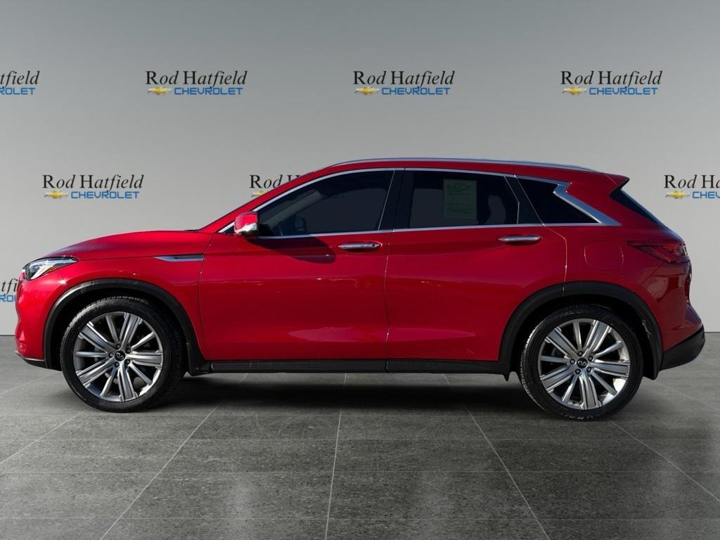 used 2021 INFINITI QX50 car, priced at $20,888