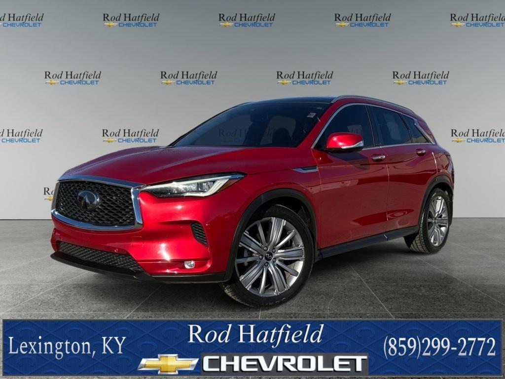 used 2021 INFINITI QX50 car, priced at $20,888
