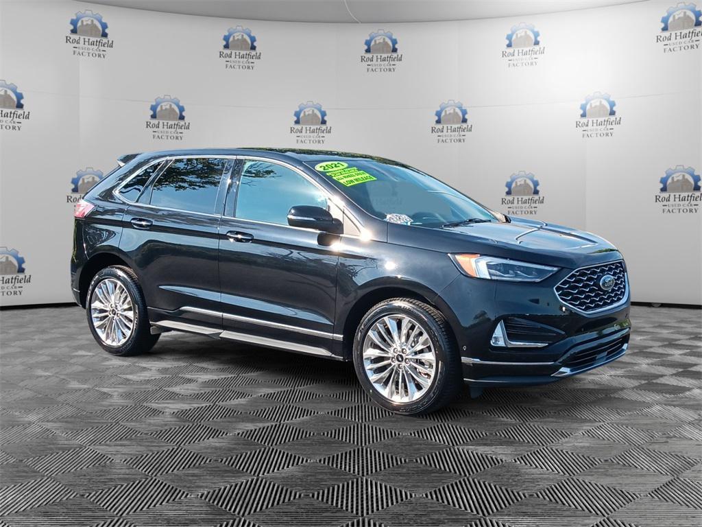 used 2021 Ford Edge car, priced at $25,025