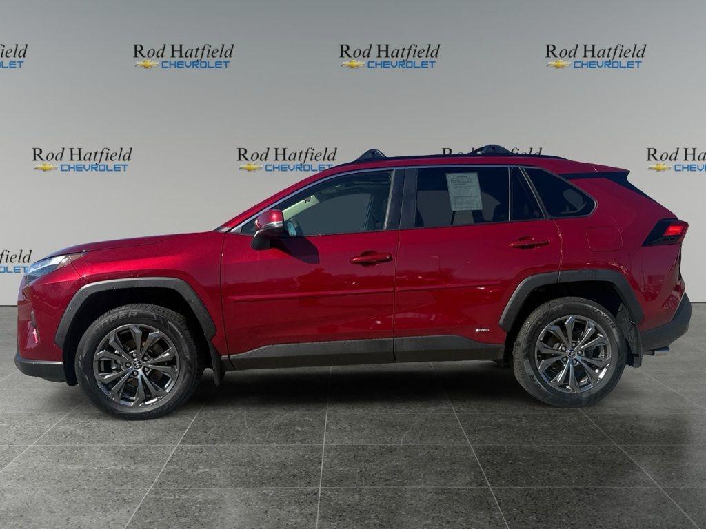 used 2025 Toyota RAV4 Hybrid car, priced at $37,495
