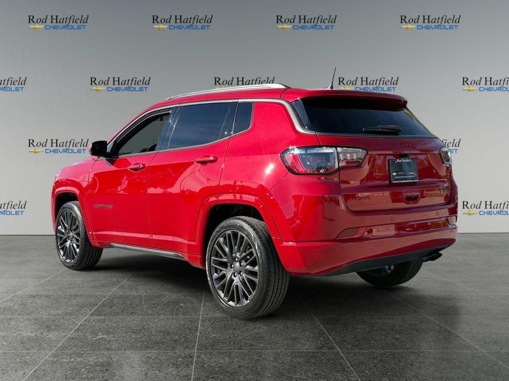 used 2022 Jeep Compass car, priced at $21,378