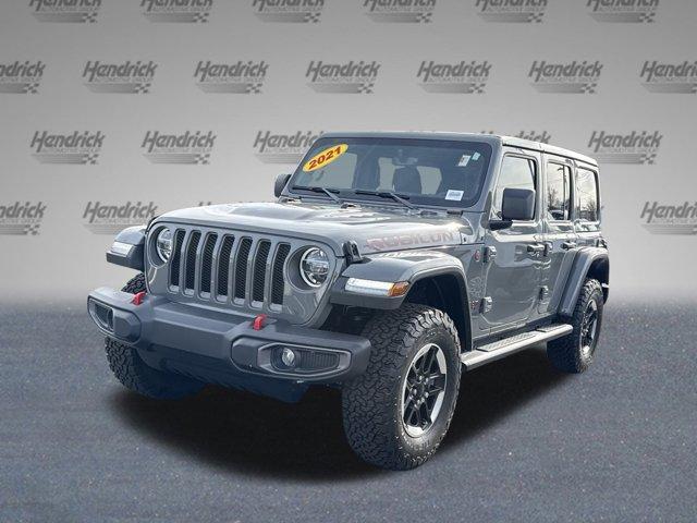 used 2021 Jeep Wrangler Unlimited car, priced at $38,948