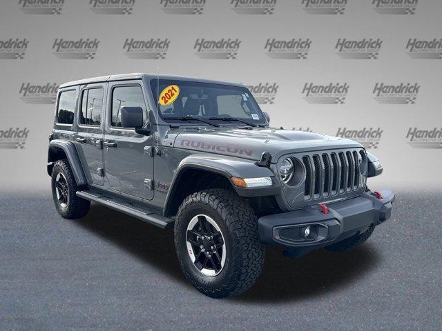 used 2021 Jeep Wrangler Unlimited car, priced at $38,948