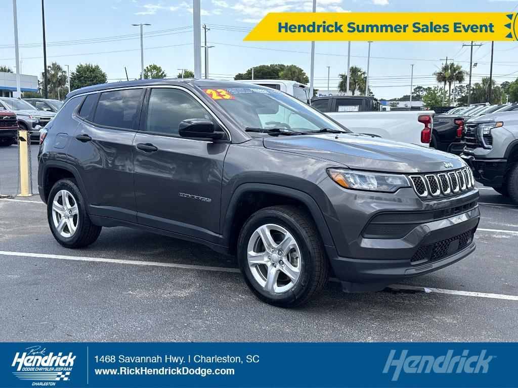 used 2023 Jeep Compass car, priced at $21,444
