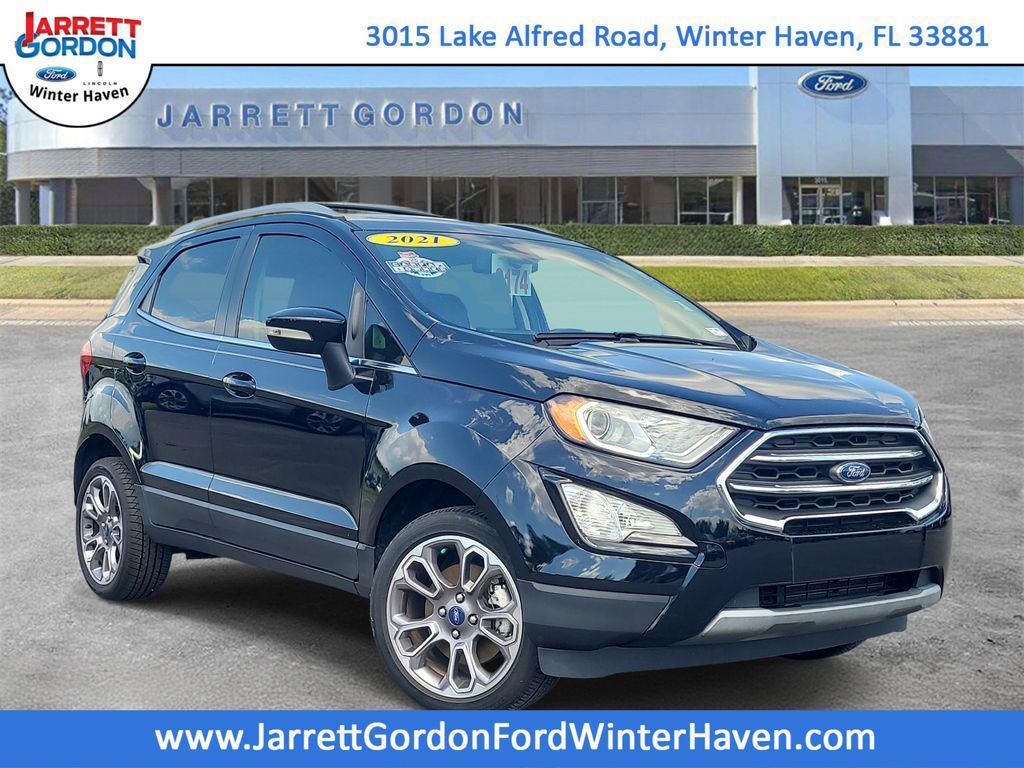 used 2021 Ford EcoSport car, priced at $14,877