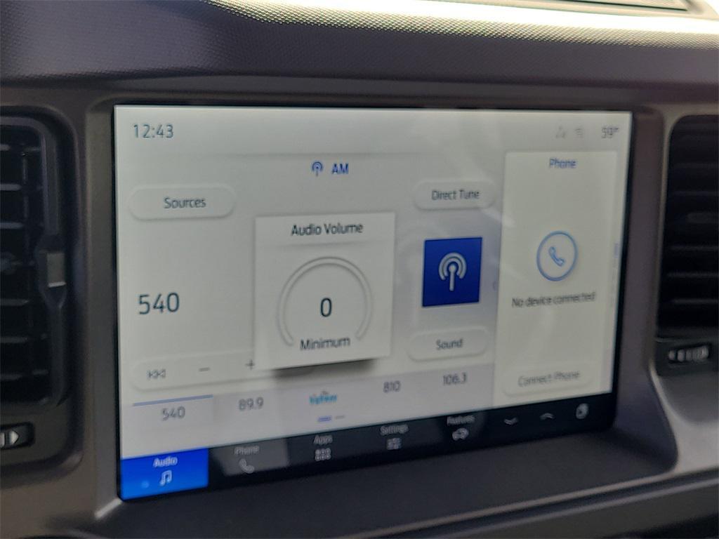 new 2025 Ford Bronco car, priced at $37,782