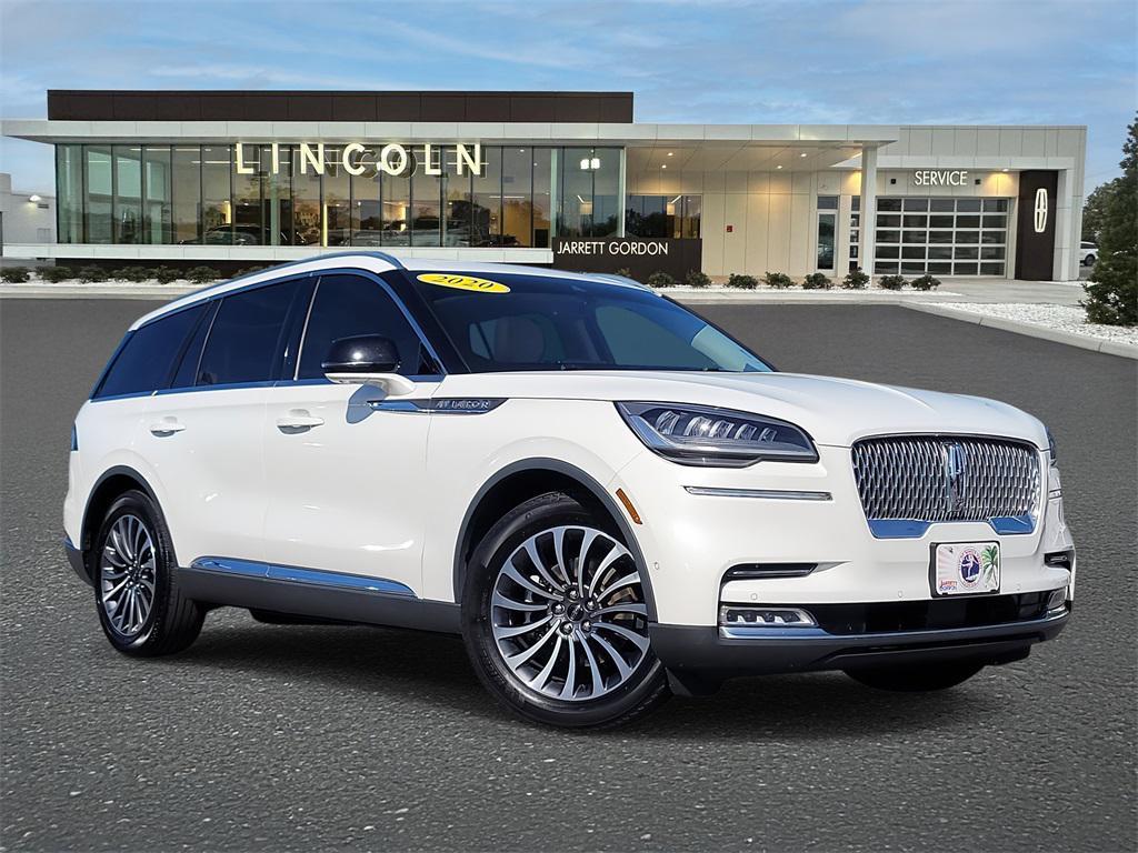 used 2020 Lincoln Aviator car, priced at $21,939