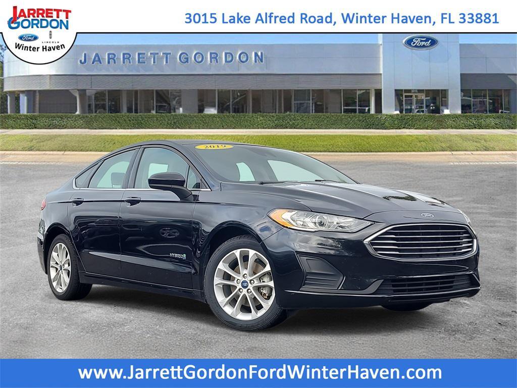 used 2019 Ford Fusion Hybrid car, priced at $13,989