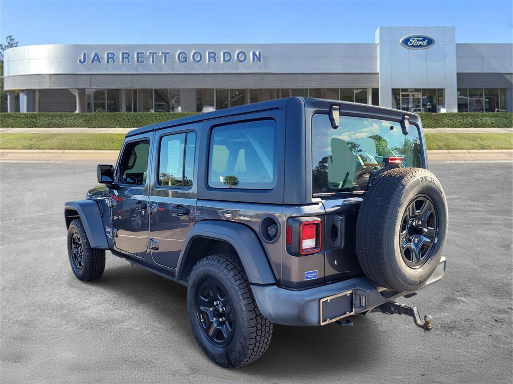 used 2020 Jeep Wrangler Unlimited car, priced at $17,455